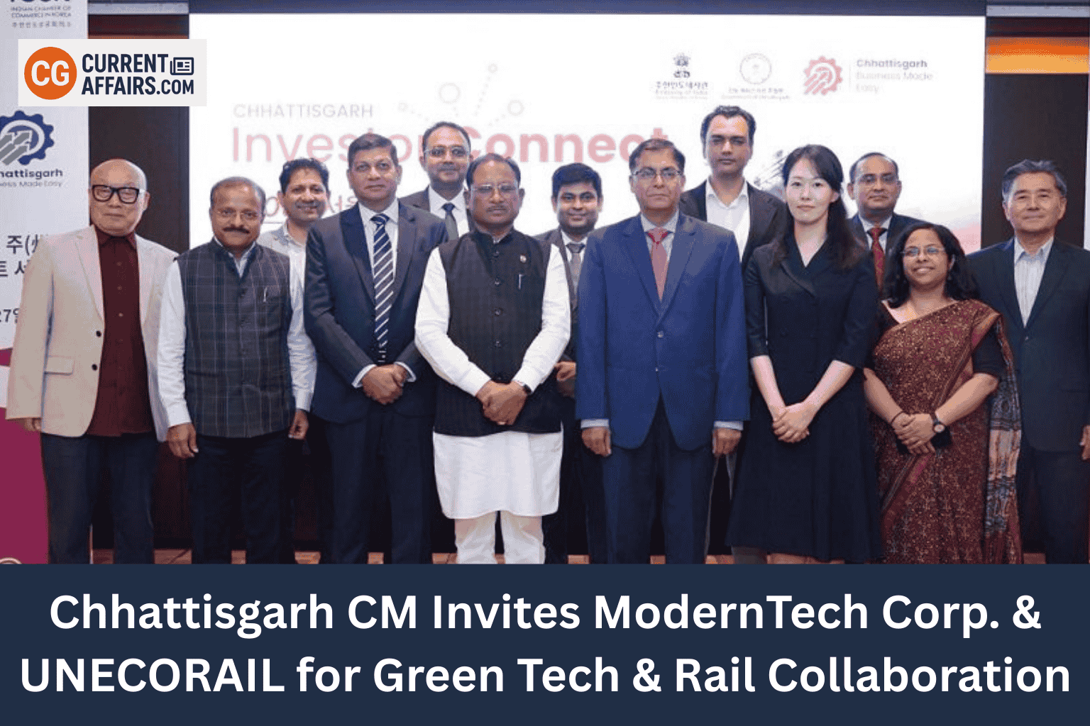 Chhattisgarh Green Energy Investment: CM Invites Korean Majors