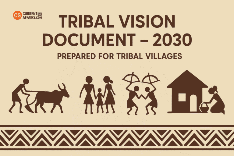 Tribal Vision Document-2030 Launched in Chhattisgarh Villages