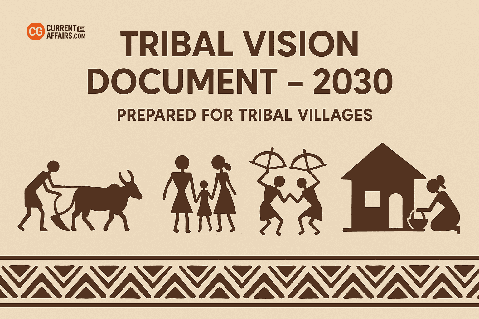 Tribal Vision Document-2030 Launched in Chhattisgarh Villages