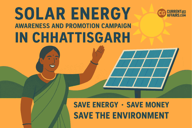 Solar Energy Awareness and Promotion Campaign in Chhattisgarh