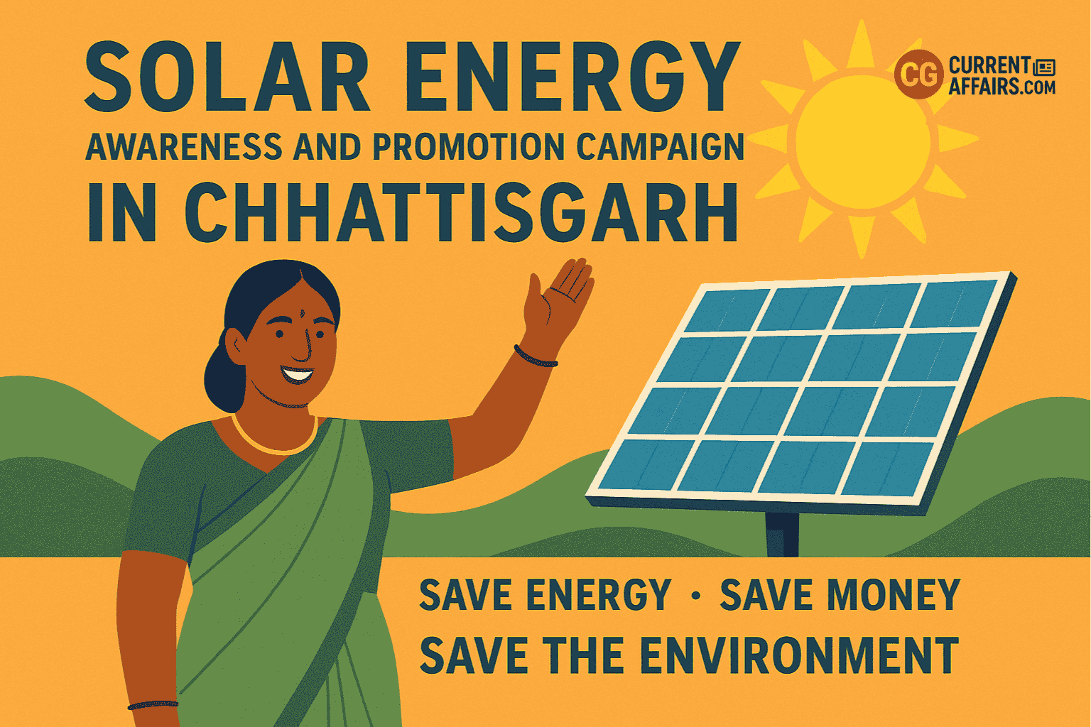 Solar Energy Awareness and Promotion Campaign in Chhattisgarh