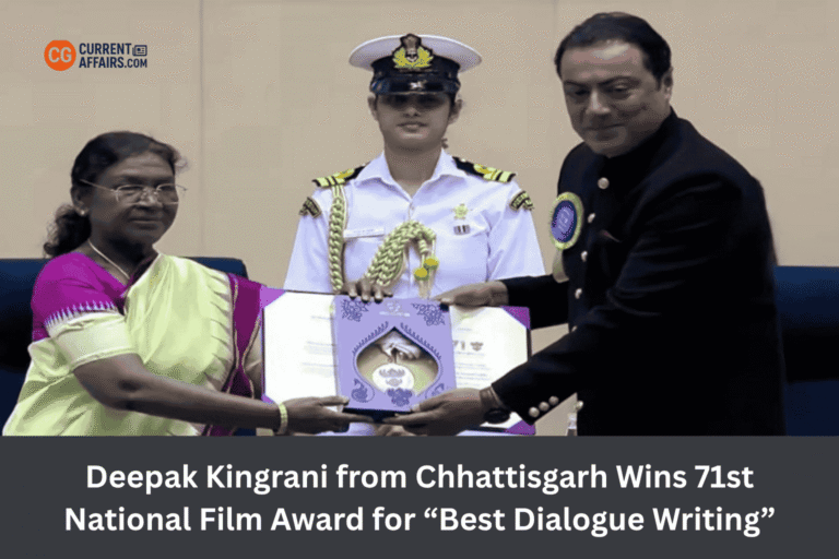 Deepak Kingrani from CG Wins National Film Award 2025