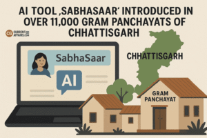 AI Tool “SabhaSaar” Introduced in Over 11,000 Gram Panchayats of Chhattisgarh