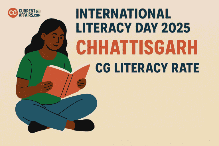 International Literacy Day 2025 in Chhattisgarh: CG Literacy Rate