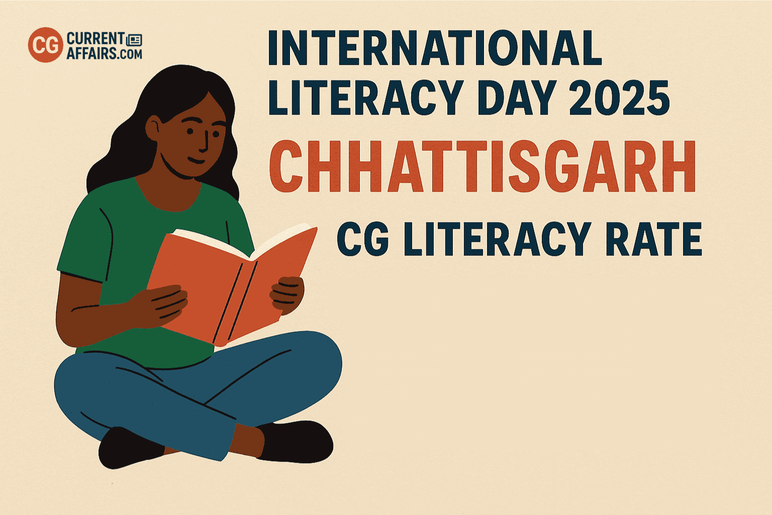 International Literacy Day 2025 in Chhattisgarh: CG Literacy Rate