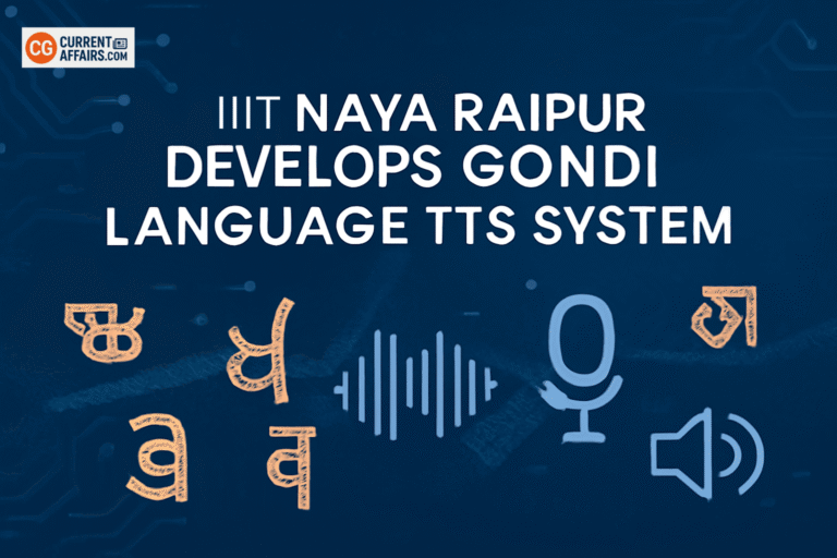 IIIT Naya Raipur Develops Gondi Language TTS System