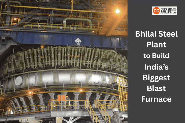 Bhilai Steel Plant to Build India’s Biggest Blast Furnace