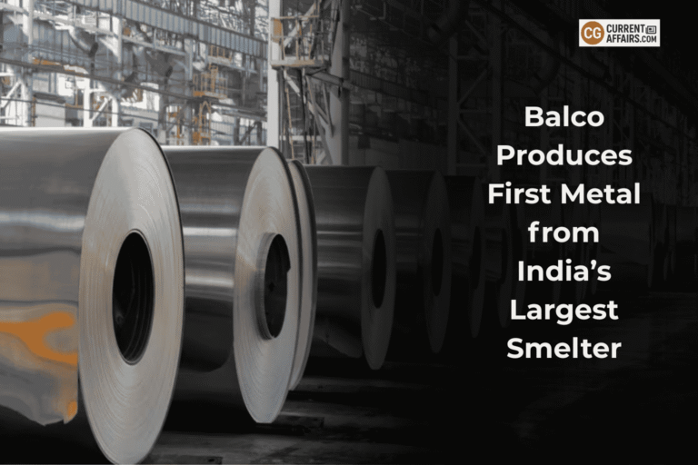 BALCO Produces First Metal from India’s Largest Smelter