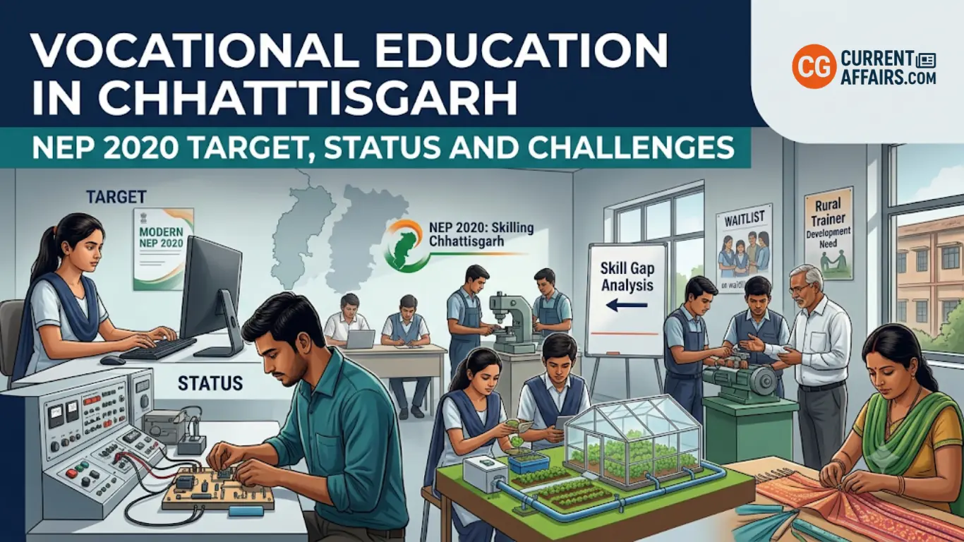 Chhattisgarh Vocational Education: NEP 2020 Status & Challenges
