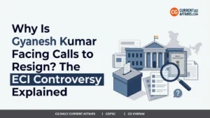 Gyanesh Kumar Controversy: What Happened in ECI & SIR Row?