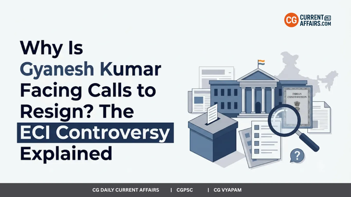 Gyanesh Kumar Controversy: What Happened in ECI & SIR Row?