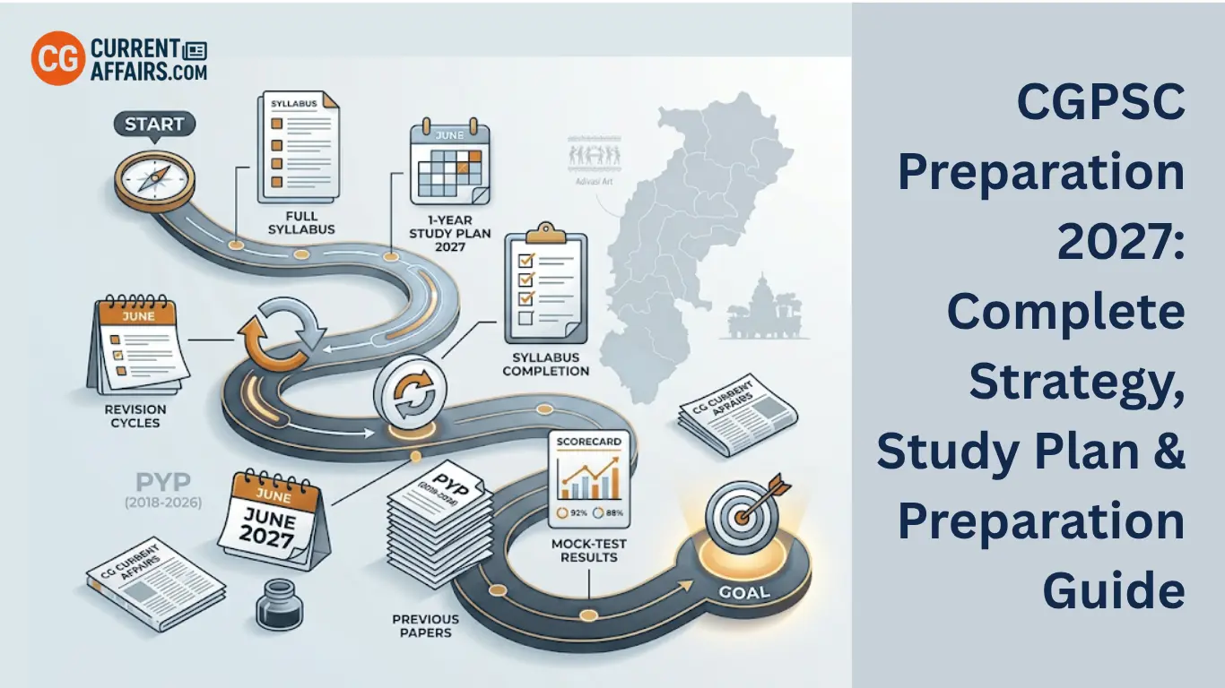 CGPSC Preparation 2027 Complete Strategy, Study Plan & Preparation Guide