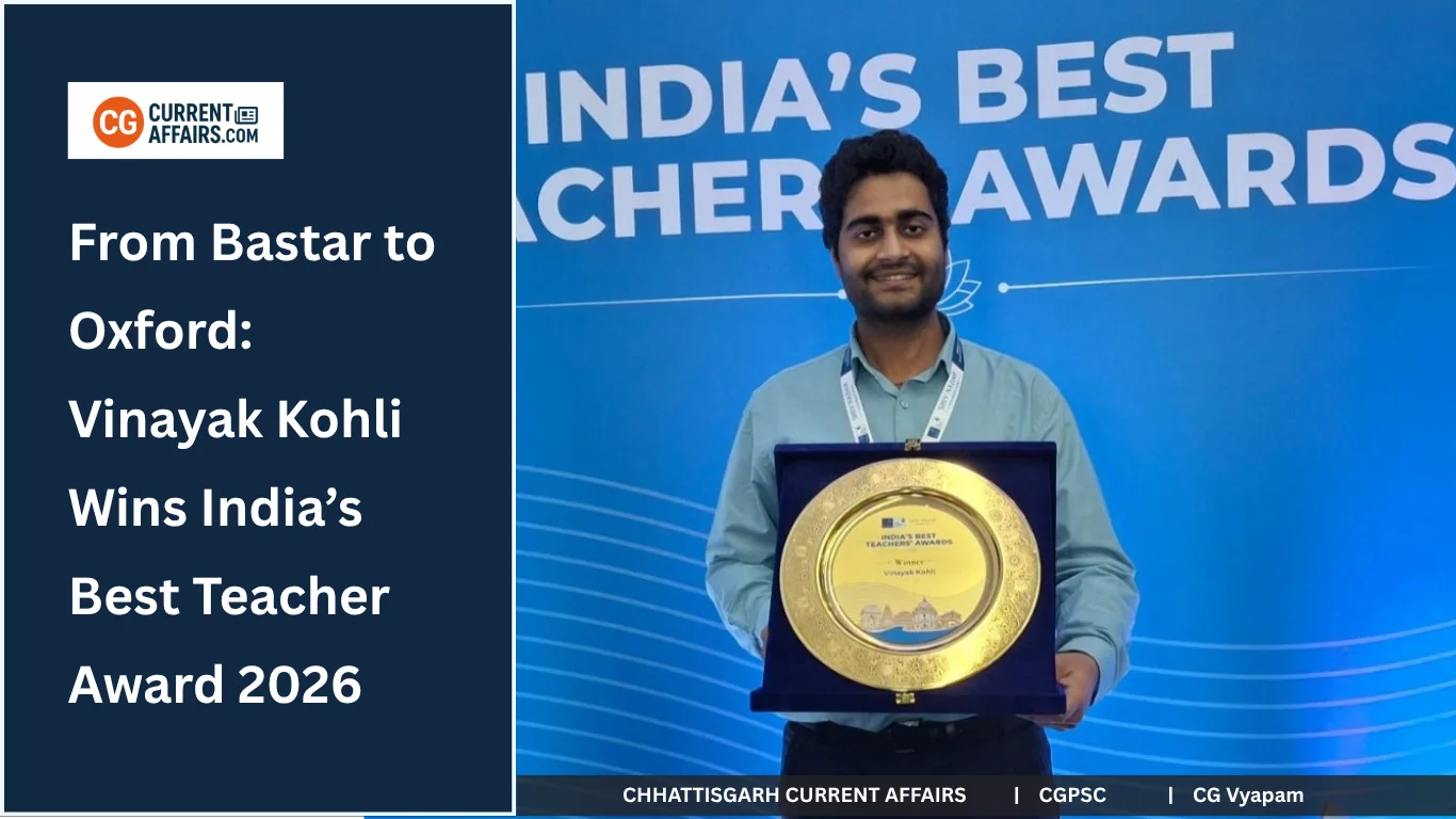 Vinayak Kohli Wins Best Teacher Award 2026